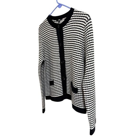 NWT Uniqlo Knitted Short Striped Jacket - Picture 3 of 7